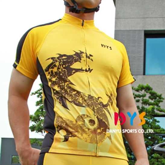 龍的傳人系列-男性短袖昇華車衣