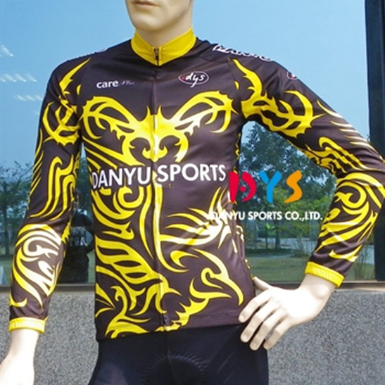 洋洋得意系列-男性長袖昇華車衣